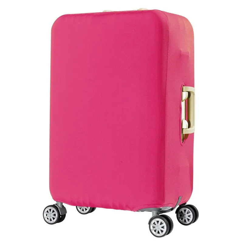 SAFEBET брендовый Эластичный Защитный чехол для багажа для путешествий 19-32 дюймов чемодан на колесиках защитный мешок для пыли аксессуары для путешествий - Цвет: Rose red