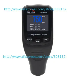 Измеритель толщины краски CM8806FN измеритель цветного экрана CM 8806FN|gauge thickness|gauge