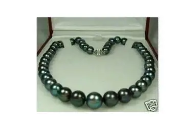 

Women Gift Freshwater Jewelry Genuine Natural 8-9mm Black Natural Pearl NecklaceGenuine Selling Huge