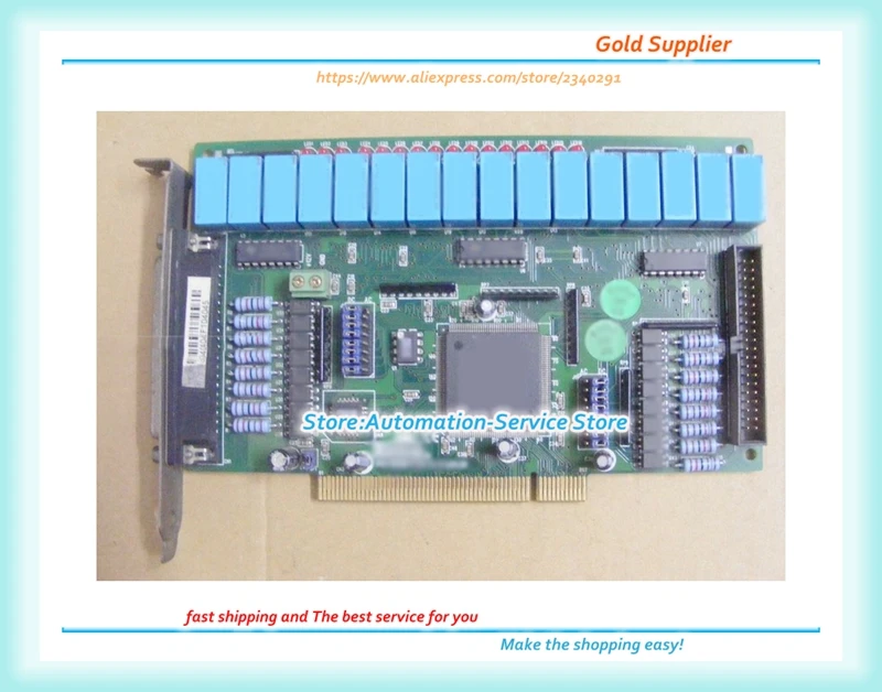 PCI-16P16R REV: A1 16-канальный релейный выход и изолированный входной сигнал карты