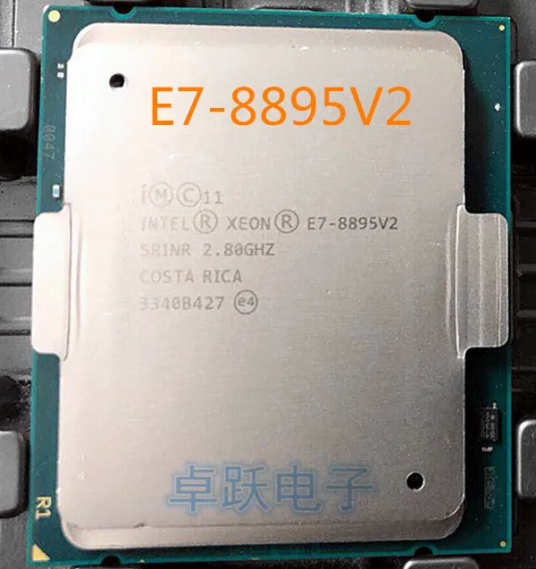 Процессор Intel Xeon 2 80 SR1NR LGA2011 ЦП процессор 8895 ГГц 15 ядер 37 5 M E7 V2|Процессоры| |