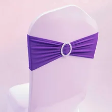 10 шт./лот, спандекс, лайкра, чехол для свадебного стула широкие пояса-кушаки Свадебная вечеринка стул именинника украшения