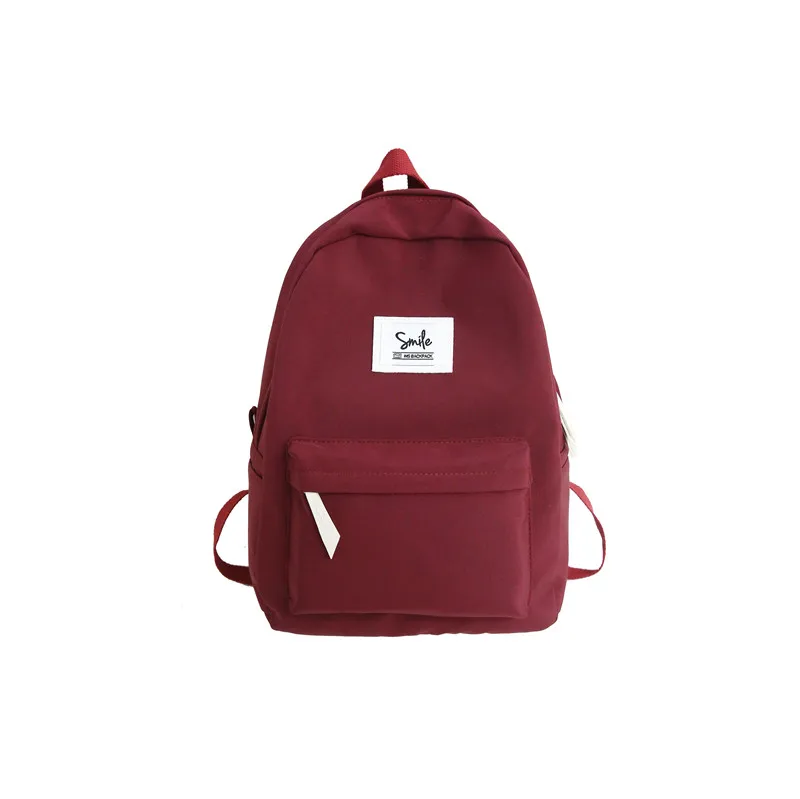 DCIMOR Высококачественный водонепроницаемый нейлоновый женский рюкзак, женская модная школьная сумка для отдыха для девочек-подростков, рюкзак для путешествий, Mochila - Цвет: red
