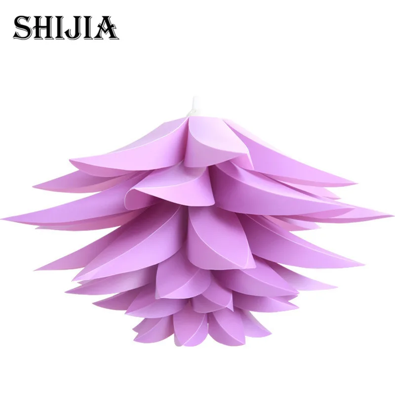 

Creative DIY Lotus Pendant Droplight Shade Lights Modern Lamp For Home Decoration
