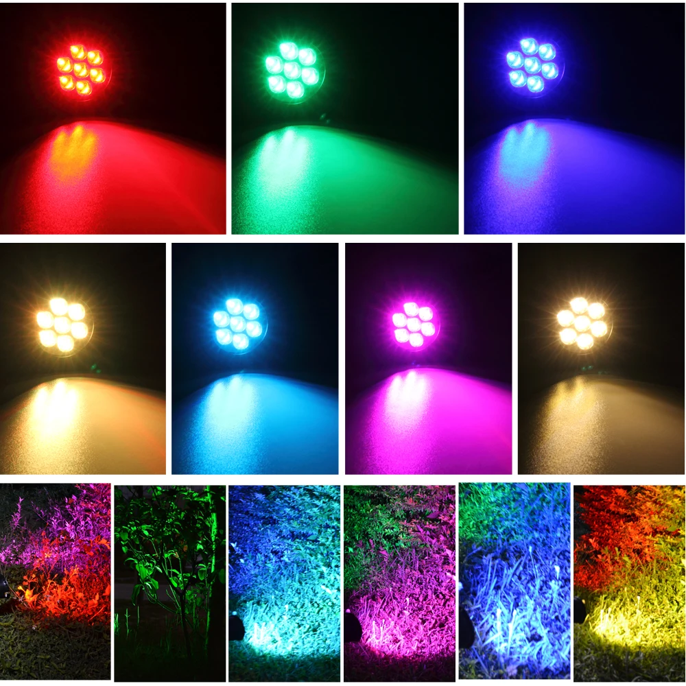 t sunrise 7 led solar spotlight with solar panel auto light bulbs online free shipping