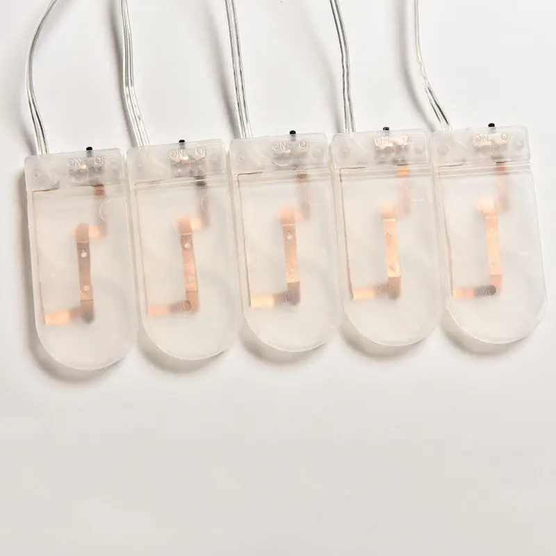 

JETTING 5PCS Clear CR2032 Button Coin Cell Battery Holder Case With ON/OFF Switch