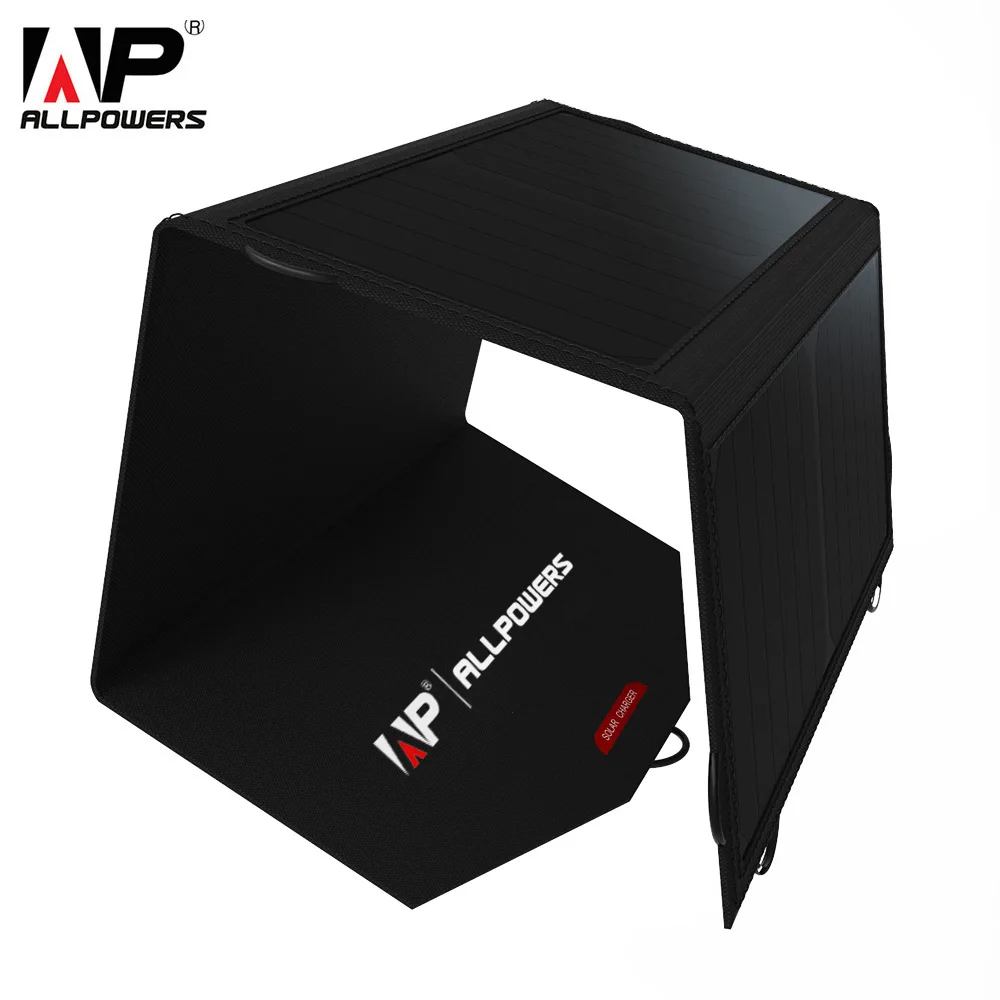 

ALLPOWERS 21W 18V Monocrystalline Silicon Solar Panel Waterproof Foldable Charger Portable Power Bank