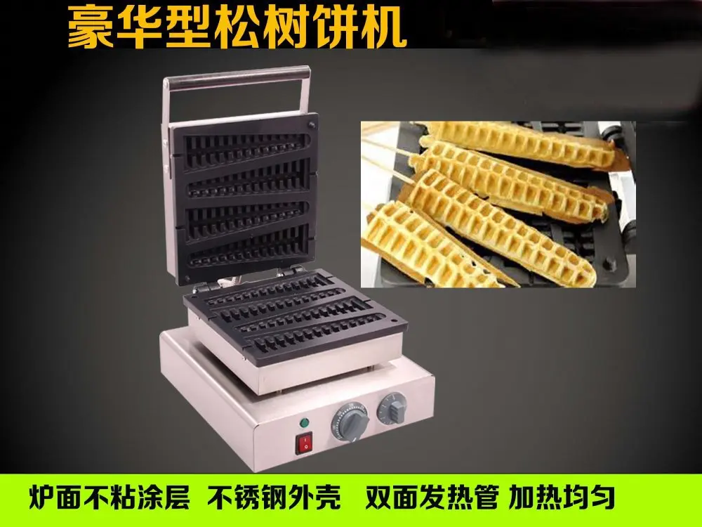 stainless steel corn shape waffle maker machine christmas tree waffle