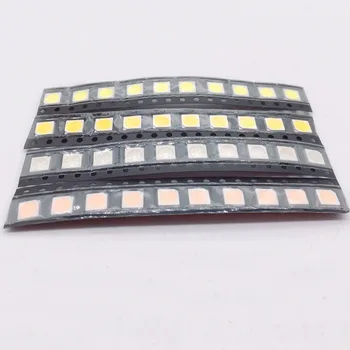 

100pcs 5050 SMD LED White Warm White Red Yellow Green Blue Pink UV led diode