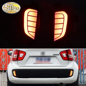 

2pcs Car bumper lamp for suzuki ignis rear light 2016 2017 2018 2019year car accessories LED tail light ignis taillight