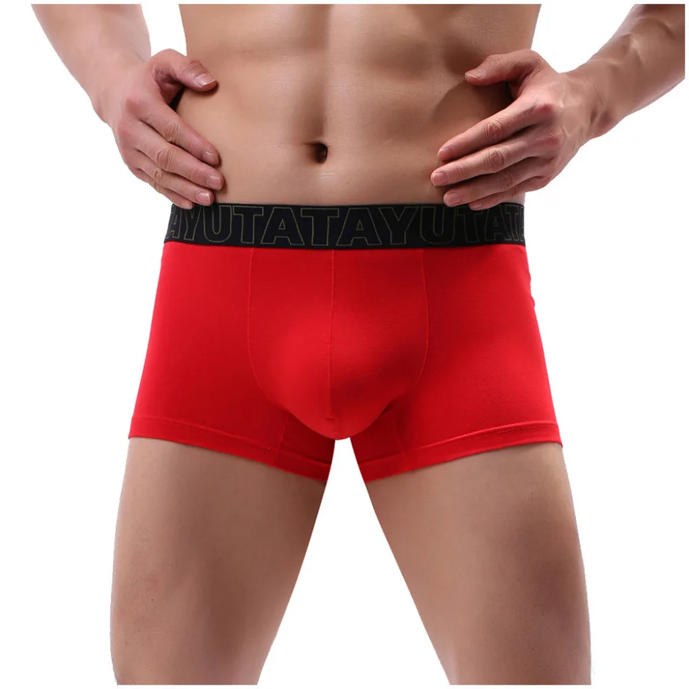 2019 mens sexy boxer briefs comfortable breathable boxer shorts Quick drying swimming boxer for men boxer briefs sports 40J9 (4)