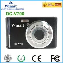 Hot Sale Digital Compact Camera DC-V700 18MP Photographing FHD 1080P Professional Digital Camera 2.4″ LCD Display EIS Mini DVR