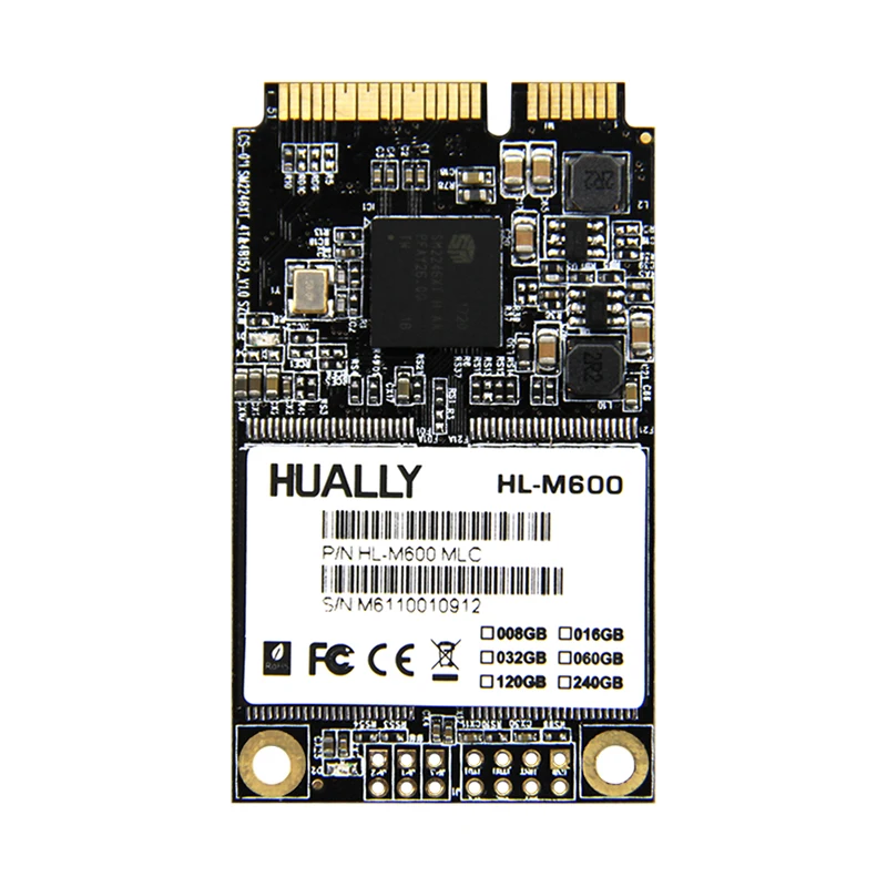 Hually MSATA2 SSD Most Competitive Series 8GB 16GB 32GB MSATA Mini PCIE Solid State Disk Drive Hard for notebook computer | Компьютеры и