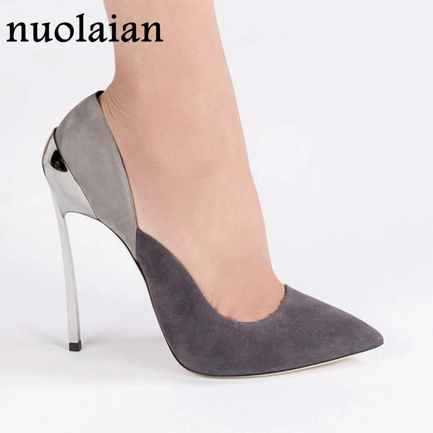 Women Brand Design Shoes Woman Spring Summer Platform Pumps Ladies High Heels Office Party Suede High Heel Shoe Womens Red Black
