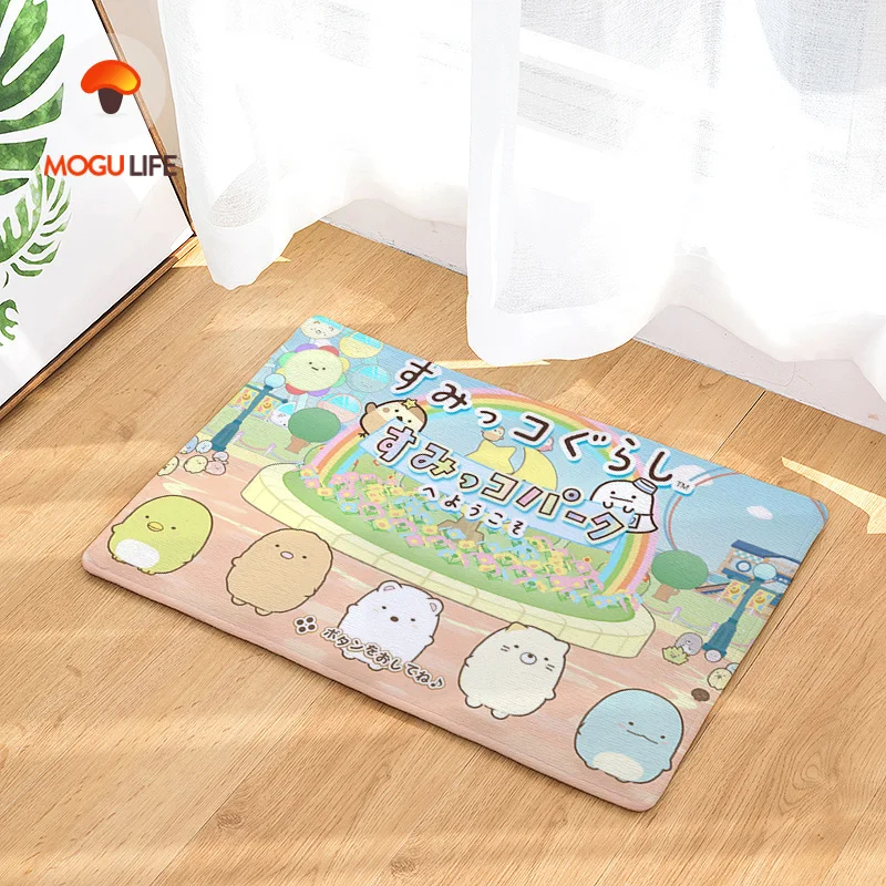 

IVYYE Sumikko gurashi Customized Anime Mat Decoration Home Carpets Cartoon Rug Bedroom Floor Mats Bath Plush Rugs Doormat NEW
