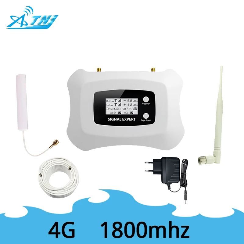 

ATNJ Specially for Russia 4G signal repeater DCS 1800MHZ mobile signal booster 4g cellular signal amplifier