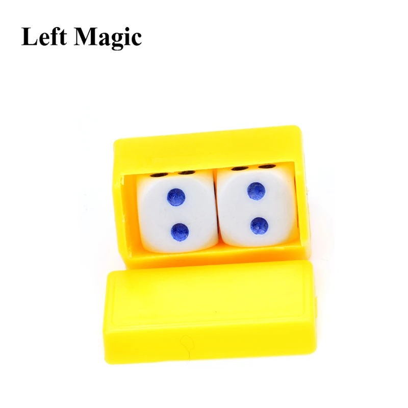 2pcs/Set Deluxe Force Dice Magic Tricks for Adult Children Favor Gifts Toys N7 