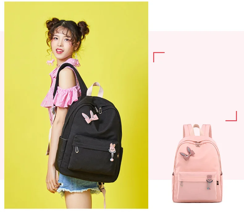 WINNER 2018 Hot Sale Style Bookbags Women Backpack Travel Bags Student School Bag Girl Backpacks Fashion Travel Rucksack Mochila (19)