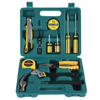 

12pcs Household Repair Hand Tool Kit Wrench Screwdriver Toolbox Digital Pen