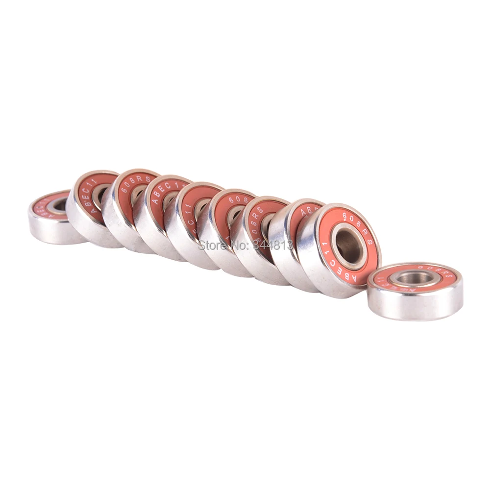 

ABEC-11 inline Skate Bearings FreeLine Skate Skateboard LongBoard HandSpinner Rodamientos set of 10pcs