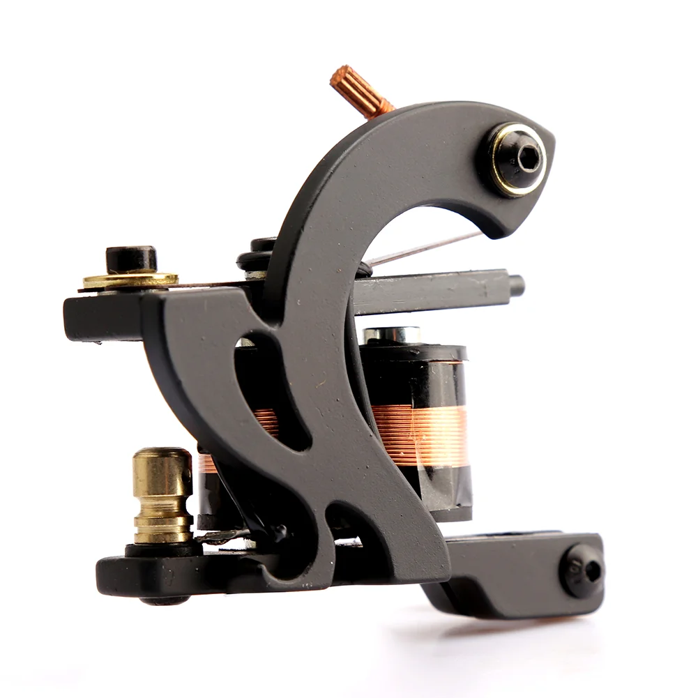 Professional Top Tattoo Machine 10 Warp Coil Tattoo Gun For Beginner