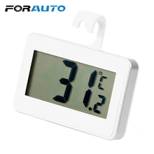 FORAUTO Автомобильные украшения lcd Цифровой термометр интерьер автомобильные аксессуары-Стайлинг подвесной крюк магнит