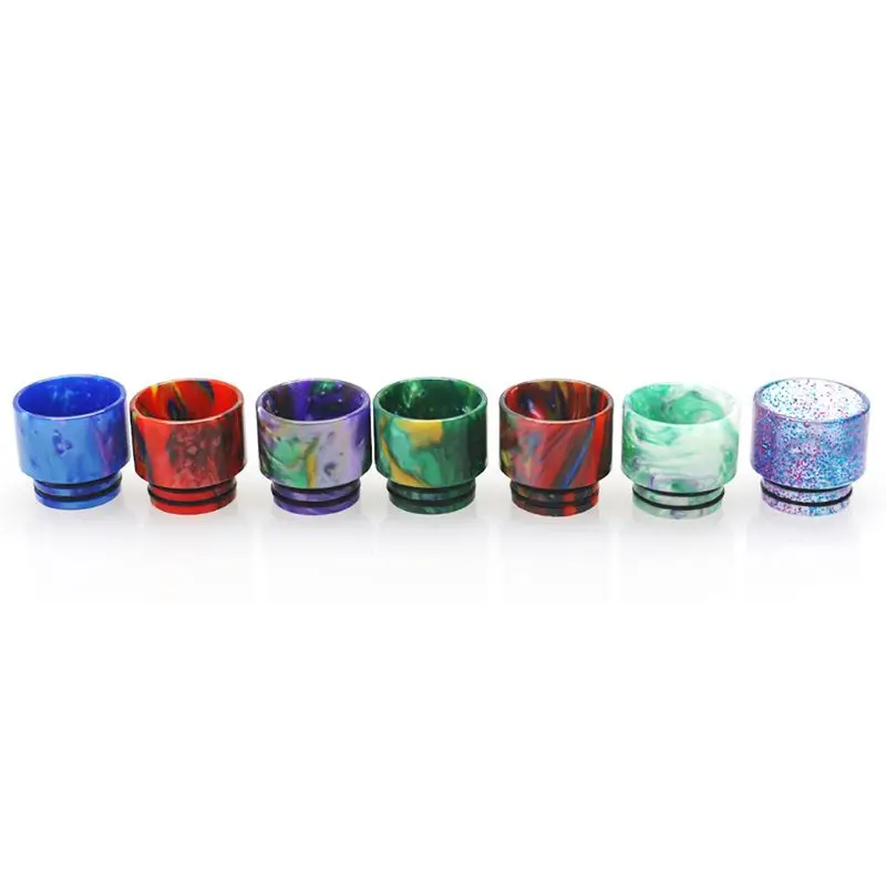 

810 Drip Tip Connector Resin Quick Fitting Wide Bore Mouthpiece E-Cigarette Accessory for RDA Tank Atomizer
