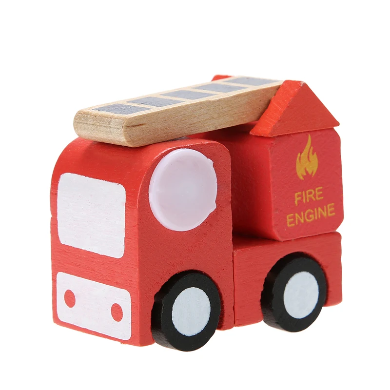 

Mini Wooden Car Toy Multi-pattern Creative Wooden Car Model Baby Kids Educational Gift Toy Vehicles Promotional Gift
