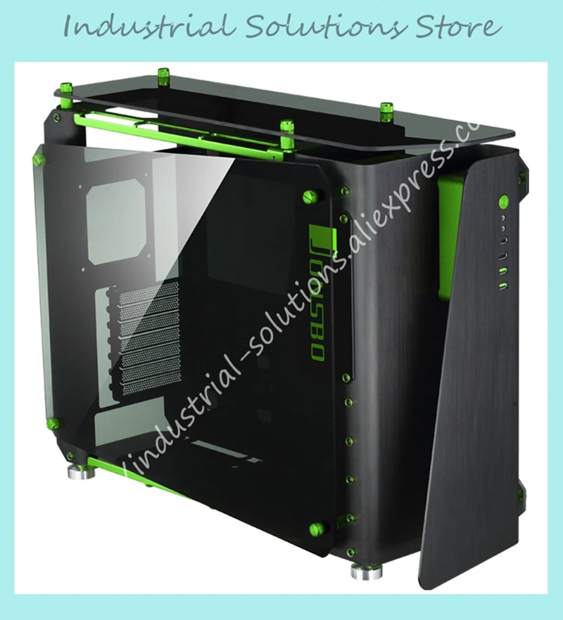 Корпус из закаленного стекла MOD1 алюминиевый чехол с поддержкой платы ATX толщиной