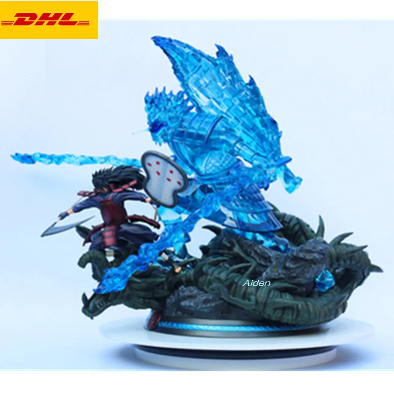 

24" Statue NARUTO Bust Susanoo Full-Length Portrait Uchiha Madara Yakushi Kabuto GK Action Figure Model Toy BOX 60CM Z1116