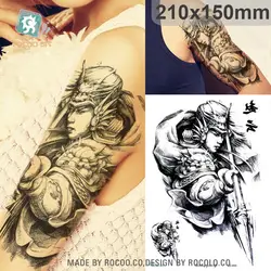 Новый татуировки обычай татуировки водонепроницаемый Чжао Юнь властная цветок рука рисунок оптовая пользовательские LC2853