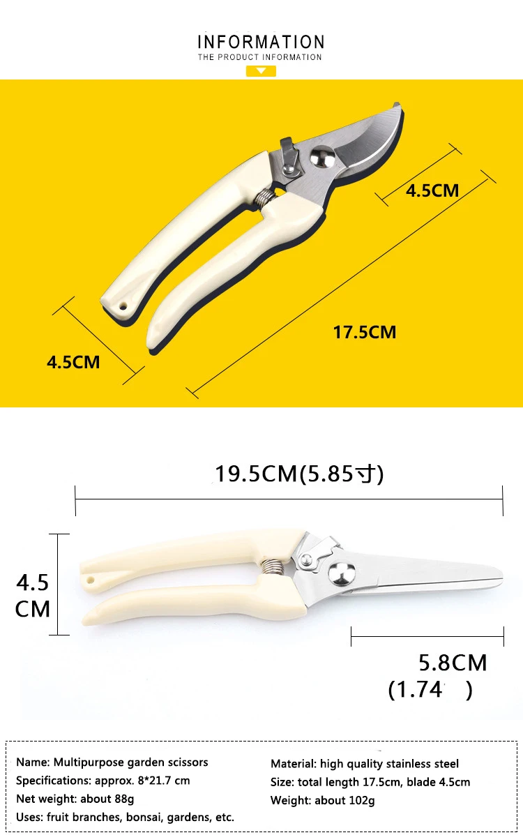 FEIGO Кусачка садовая Отделка Инструменты для кемпинга дерево фрукты секатор ножницы бонсай ремонт сада удаление филиалов ножницы F810