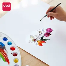 Deli бумага для рисования для художественной живописи эскиз 4 K/8 K бумага для гуаши художественная бумага для рисования для художественной практики Живопись принадлежности