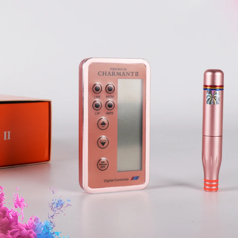 

Permanent Makeup Machine 2017 Hot Selling Digital Eyebrow Tattoo Machine Aluminium Alloy Microblading Tattoo Pen For Sale