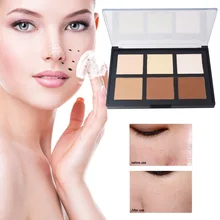 Для женщин лицо скрывающий порошок Палитра ярче Водонепроницаемый устойчивая Косметика HJL2019