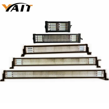 

Yait 9" 24" 32" 42" 52" 5-Row LED Light Bar Combo Beam 6000K ATV SUV LED Bar 4X4 4WD Offroad Driving Work Light Truck Camper 12V