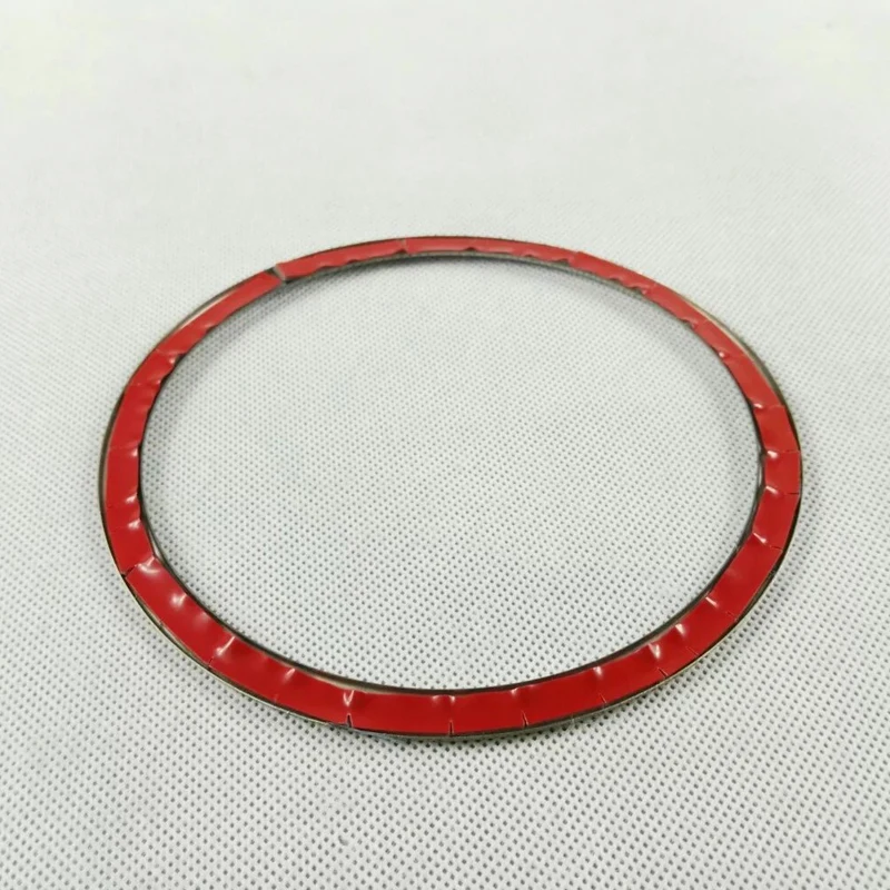 

Car steering wheel emblem decorative circle ring modified 3D sticker For Kia Sportage 2016 2017 4TH auto accessories