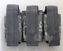 Molle 600D Triple Magazine Pouch Outdoor Tactical Military Tool bags Sports Accessories Bag Hunting holsters ACU Multicam