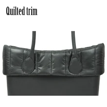 New Classic Obag gesteppte trim Dekoration für Obag Klassische Tasche körper O tasche