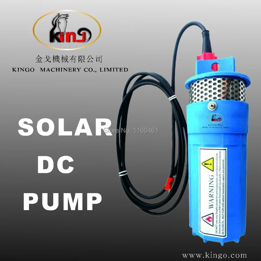 free shipping 24v dc solar submersible pump/ New 24V Blue Submersible