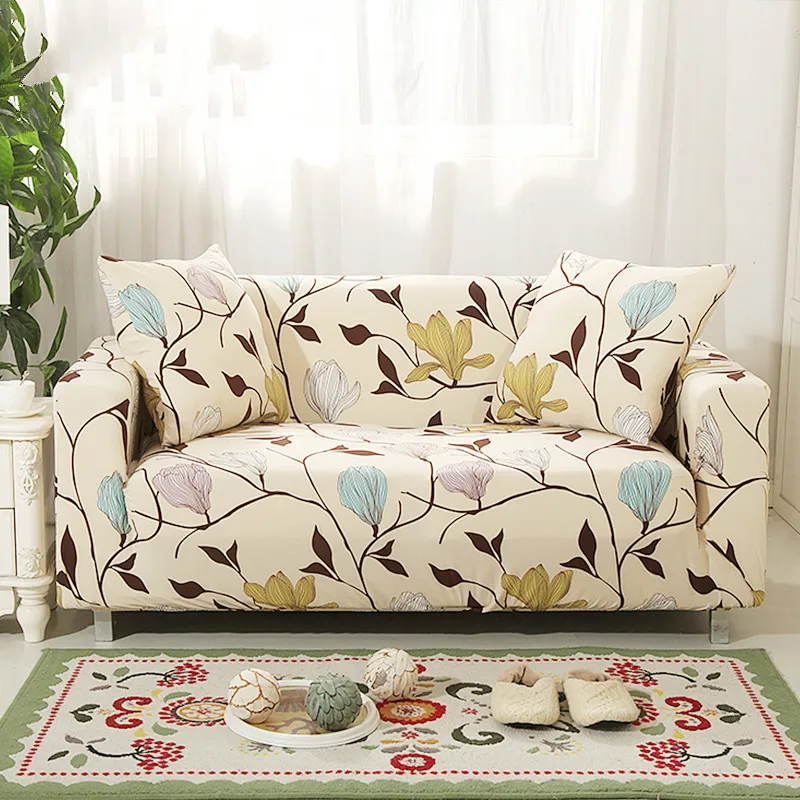 

flexible Stretch Sofa cover Big Elasticity Couch cover Loveseat sofa Funiture Cover 1pc - Machine Washable