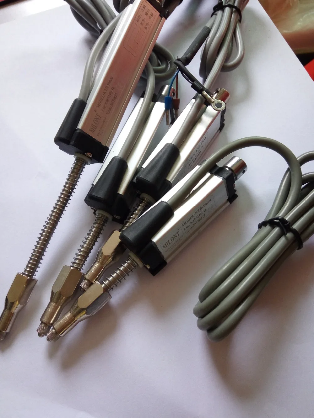 KTR 175mm spring self recovery linear displacement sensor transducer