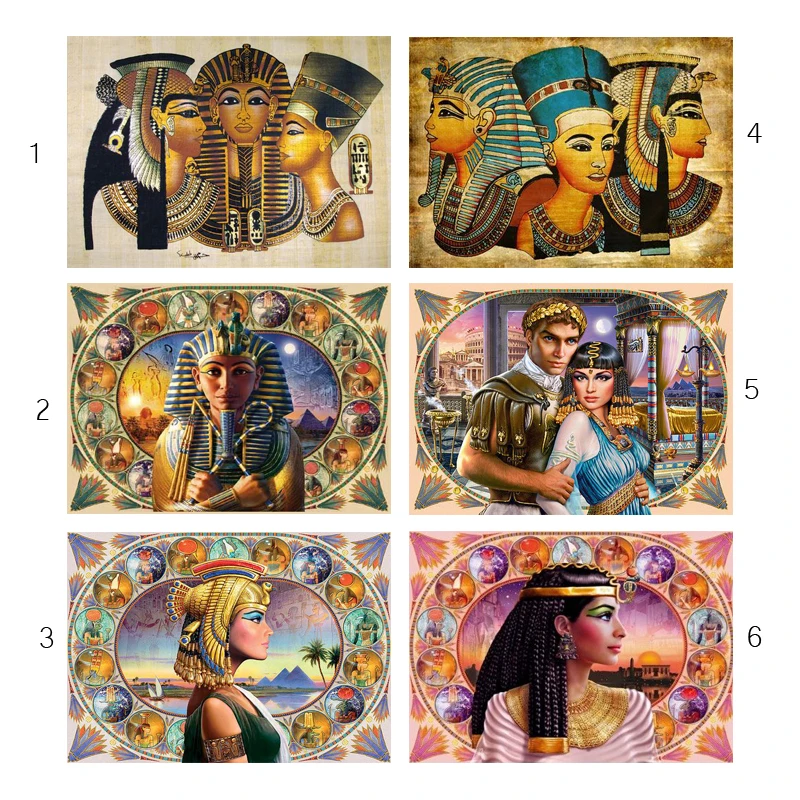 

5d Diy Diamond Painting Egypt Cross Stitch Diamond Embroidery Wall Stick Diamond Mosaic Home Decor Needlework