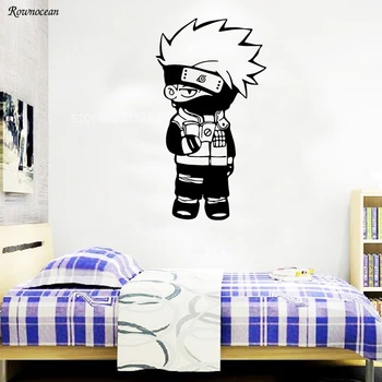 

Home Decor Boys Room Japanese Comics Hatake Kakashi Fighter Naruto Wall Decal Vinyl Stickers Kids Bedroom Anime Mural HY11