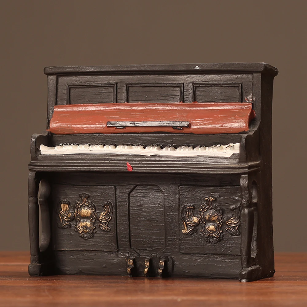 ألف قطعة الرجعية الراتنج نموذج عرض الدعائم البلاد الأمريكي خزانة البيانو مقهى نافذة زخارف الحلي AP5251408