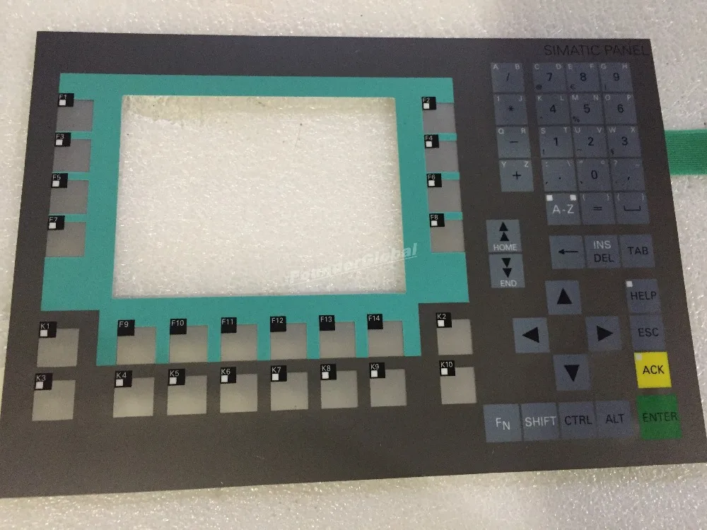 6AV6643-0BA01-1AX0 6AV6 643-0BA01-1AX0 фотосовместимая мембрана клавиатуры для замены Siemens |