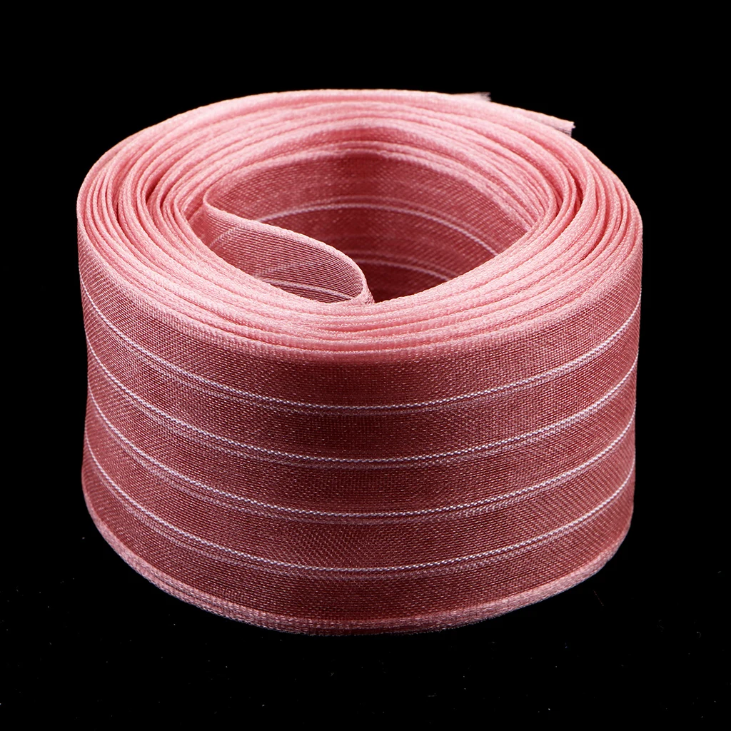 Sheer Organza Ribbon Wired, 2 Colors Can Choose –Wedding, Party, Home, Shop Decorations 1roll /10 Yards