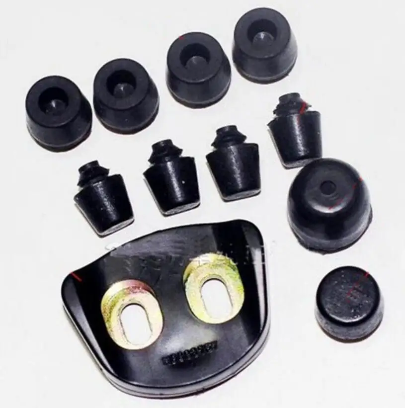 

11 PCS car door dampers buffer pad bump stop Shock rubber for Mitsubishi Pajero Montero V31 V32 V33 V43 V45 V73 V77