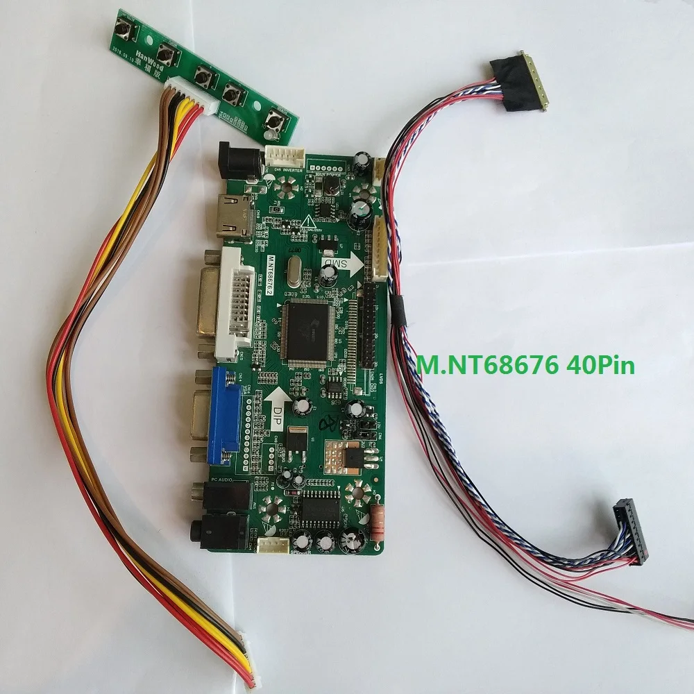 

Kit For HB140WX1-101 Controller board VGA HDMI DIY 2019 Driver 1366X768 BOE Display 14" DVI Audio LCD LED Panel Screen