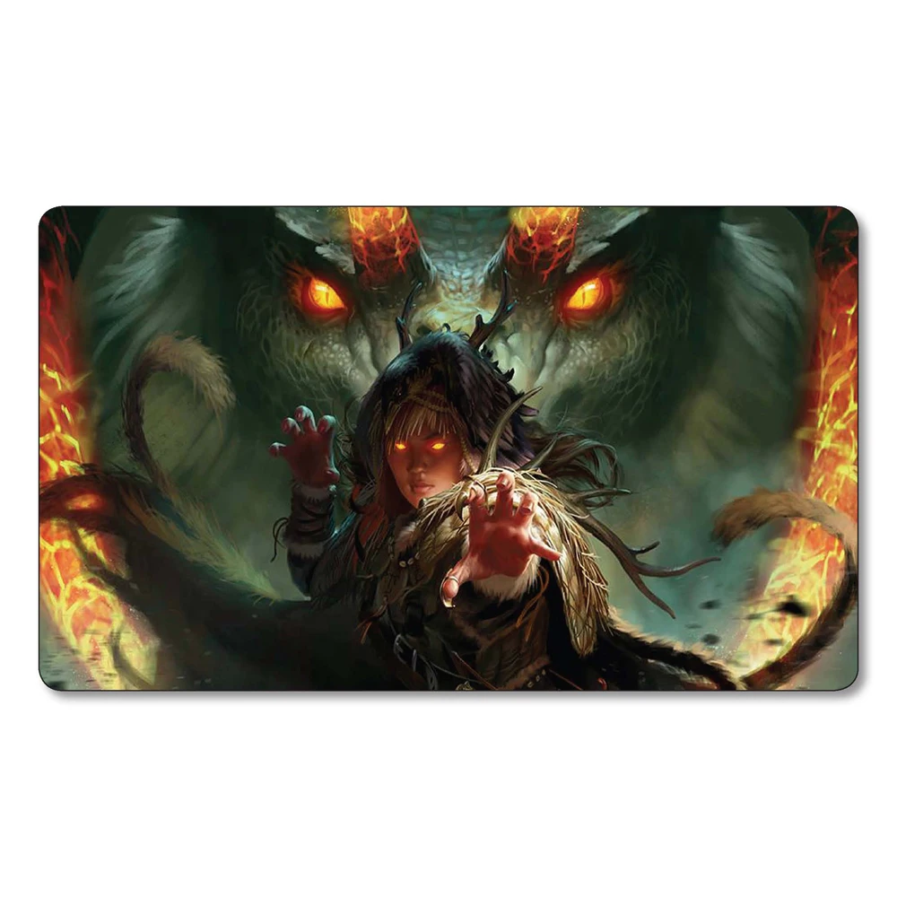 Обдумывает) Волшебные настольные игры MGT Playmat собирая карты игровой коврик 35x60 см с бесплатным плейматом сумка - Цвет: Бургундия